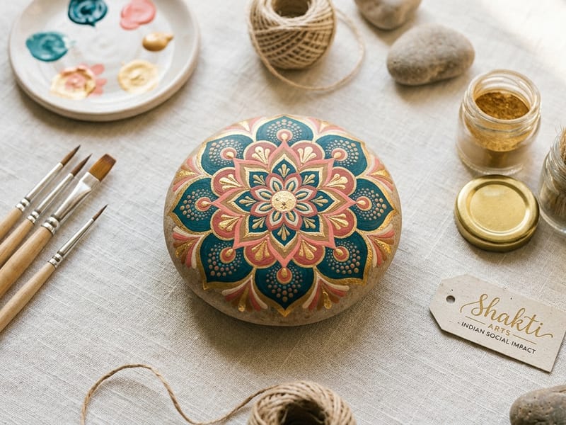 Mandala Commission — Mindfulness & Heritage — custom handmade artwork by Just For Purpose