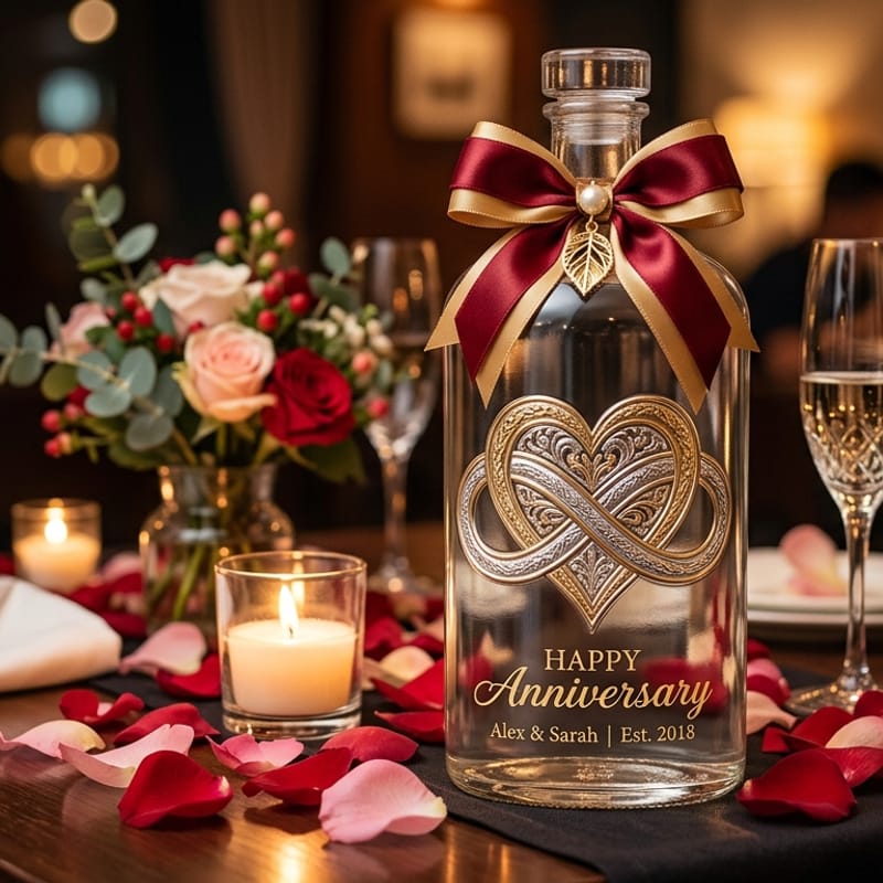 Forever & Always Couple Gift Bottle